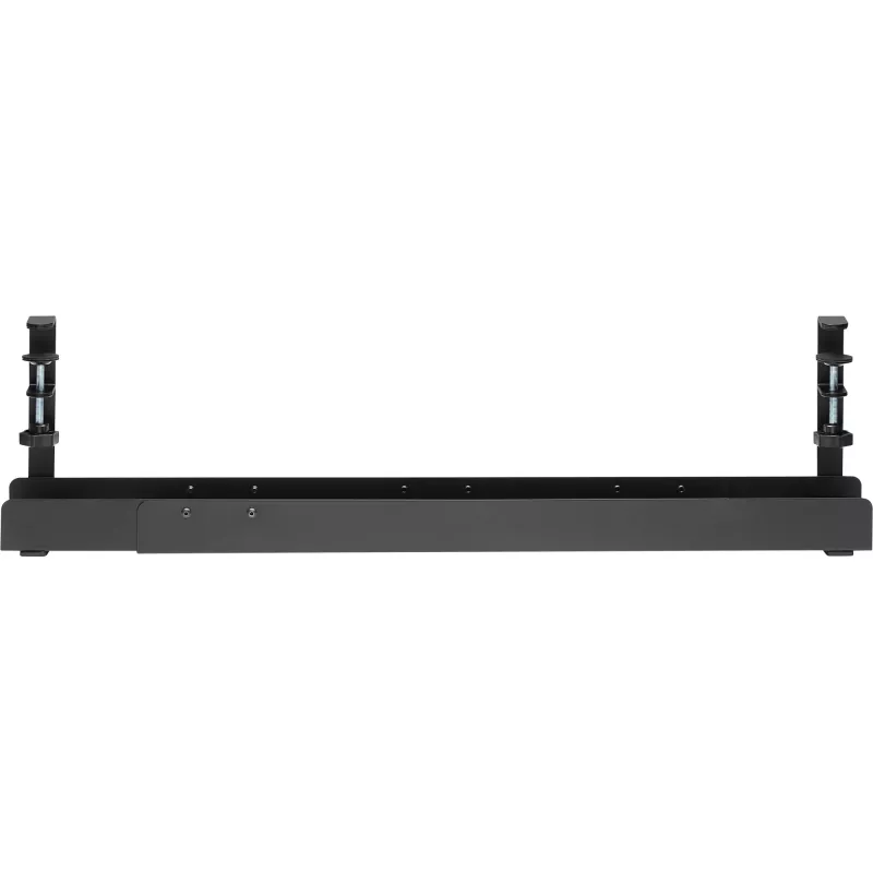 InLine universalā kabeļu vadotnes sliede 3 līmeņu (80/100/120 cm) montāžai zem galda, melna