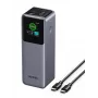 Ugreen 25000mAh 200W ātrās uzlādes ārējais akumulators pelēks