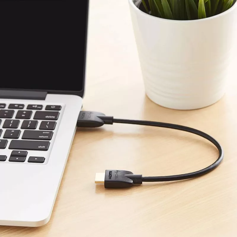 Techly ICOC HDMI2-4-050T HDMI kabelis 5 m HDMI A tips (Standarta) Melns