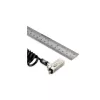 Kensington Slim NanoSaver 2.0 portatīvā atslēgas slēdzene sudraba melna 1,8 m