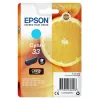 Epson oranžas Singlepack ciāna 33 Claria Premium tintes kārtridžs, Ciāna, 4,5 ml, 1 gab., 300 lapas