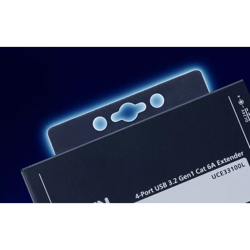 ATEN UCE33100 tīkla paplašinātājs Tīkla raidītājs un uztvērējs Melns