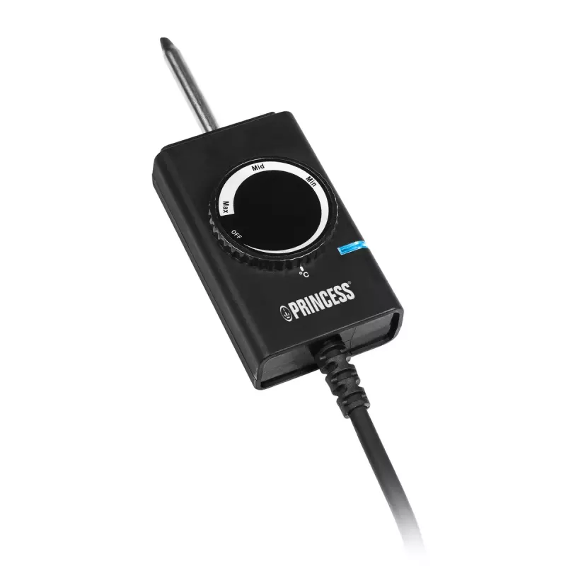 Galda plīts Princess 103026 Table Chef Pure Black alumīnijs bambuss melns 220W