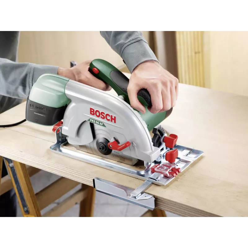 Bosch PKS 66 AF 19 cm zaļa, sarkana, sudraba 5000 RPM 1600 W
