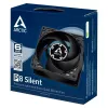ARCTIC P8 Silent – Spiedienam optimizēts īpaši kluss 80 mm ventilators