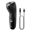 Philips X3021/00 vīriešu skuveklis, rotējošais skuveklis, trimmeris, melns