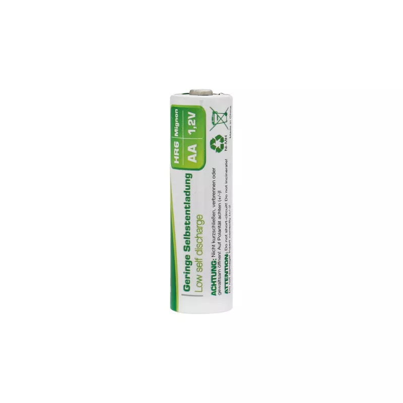 InLine NiMH uzlādējamā baterija, Mignon (AA), 2350 mAh, gatava lietošanai