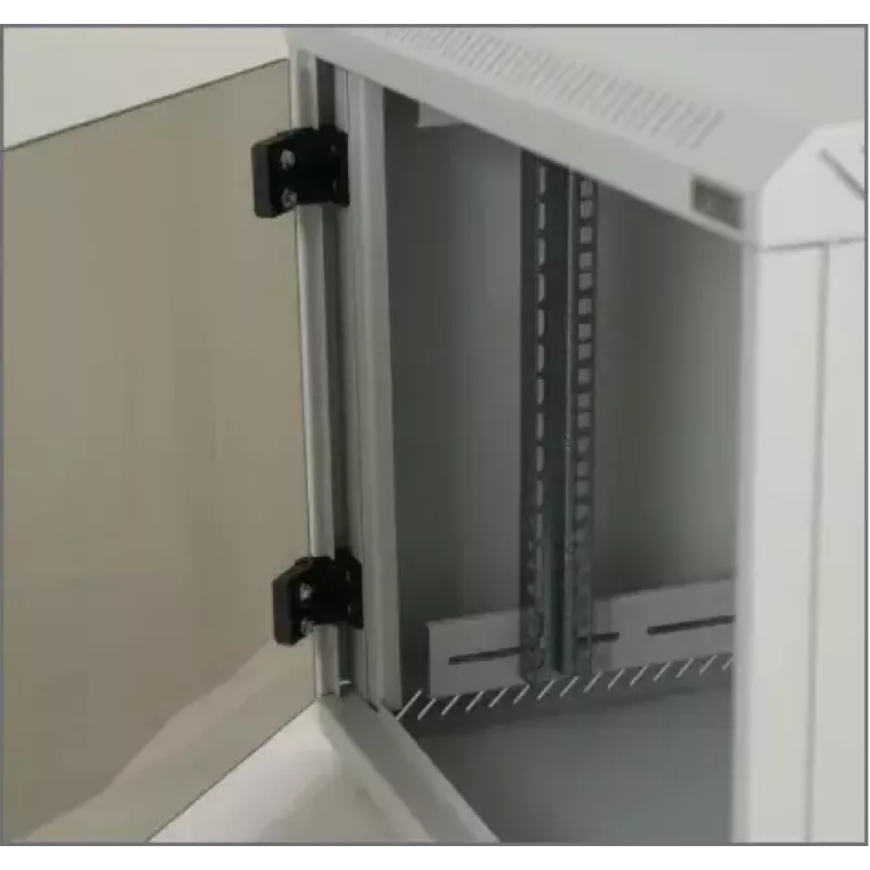 Pie sienas stiprināms statīvs Triton 19 collu plaukts, stiprināms pie sienas 6U/250 stikla durvis