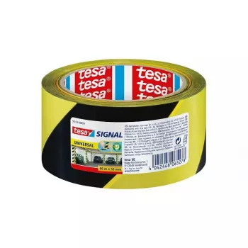 Barjeru lente TESA 58133 Melna Dzeltena 66 m