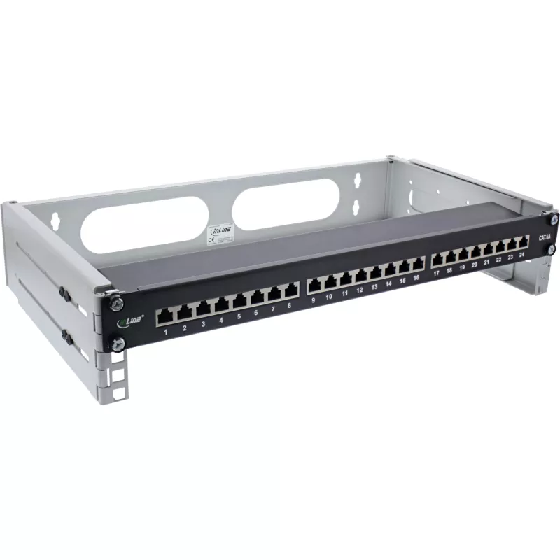 InLine 19 collu salokāms plaukts, 2U, 24-40cm dziļums, pelēks