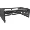 InLine 19 collu salokāms plaukts, 4U, 24-40cm dziļums, melns