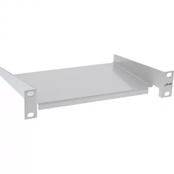 InLine 10 collu plaukts, 160 mm, 10 kg, 1 U, RAL 7035 pelēks