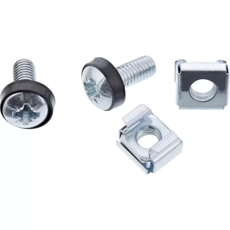 Kabeļu kronšteins InLine 19110Q metāls 40x50mm melns