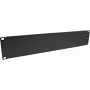 Tukšais panelis InLine 19111B 2U RAL 9005 melns