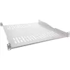InLine 19 collu plaukts, 550 mm, 50 kg, 1U, RAL 7035 pelēks