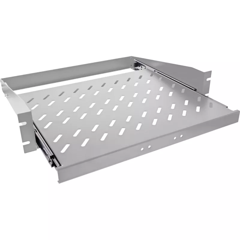 Regulējams plaukts InLine 19114J tērauda pelēks 350 mm dziļums