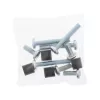 InLine 8gb. skrūvju komplekts 4x M8x20mm/M8x50mm/4x 15mm starplikas sienas stiprinājumam