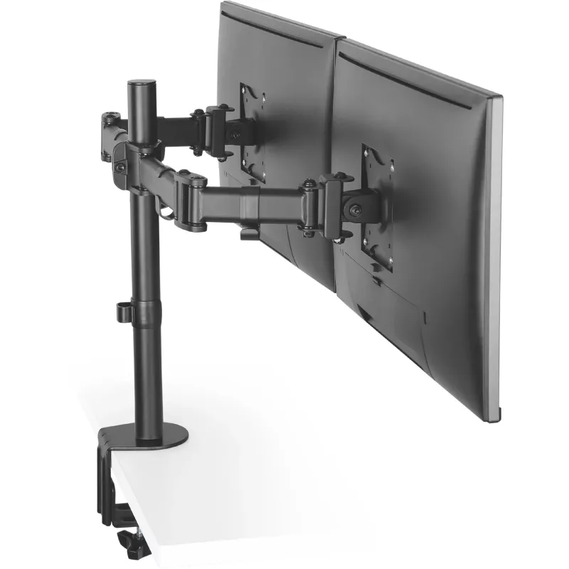 InLine galda kronšteins 2x TFT/LCD/LED līdz 68cm (27 collām) max. 2x8 kg