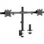 InLine galda stiprinājums 2x LCD/LED displejam līdz 81cm 32 collas maks. 9kg 23108E