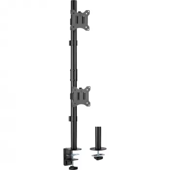 InLine galda kronšteins 2x TV/LED/TFT displejam līdz 81cm 32 collām, maks. 9kg