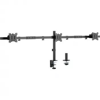 InLine galda kronšteins 3 TV / LED / TFT displejiem līdz 81 cm 32 collām, maks. 7 kg