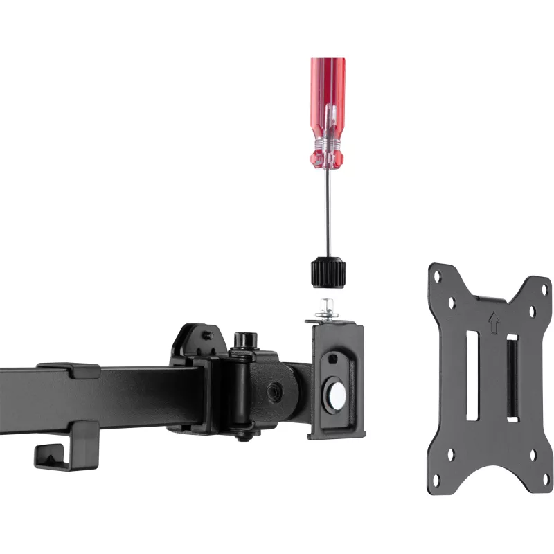 InLine galda kronšteins 3 TV / LED / TFT displejiem līdz 81 cm 32 collām, maks. 7 kg