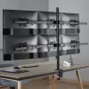 InLine galda kronšteins 6x TV / LED / TFT displejam līdz 81 cm 32 inch maks. 7 kg melns