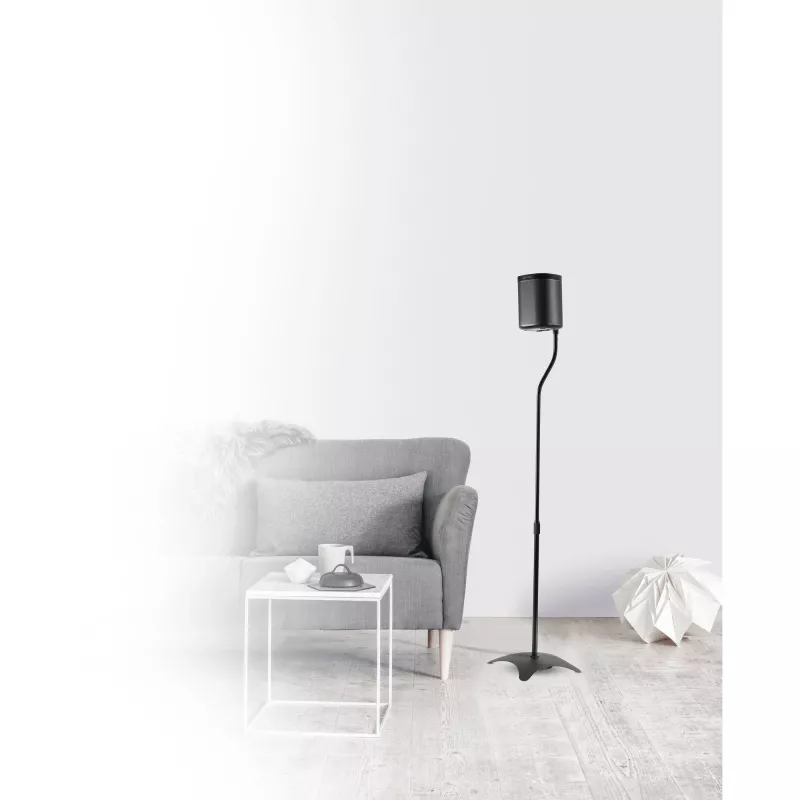 Skaļruņu grīdas statīvs InLine 23126C 68-110cm melns 2gab.