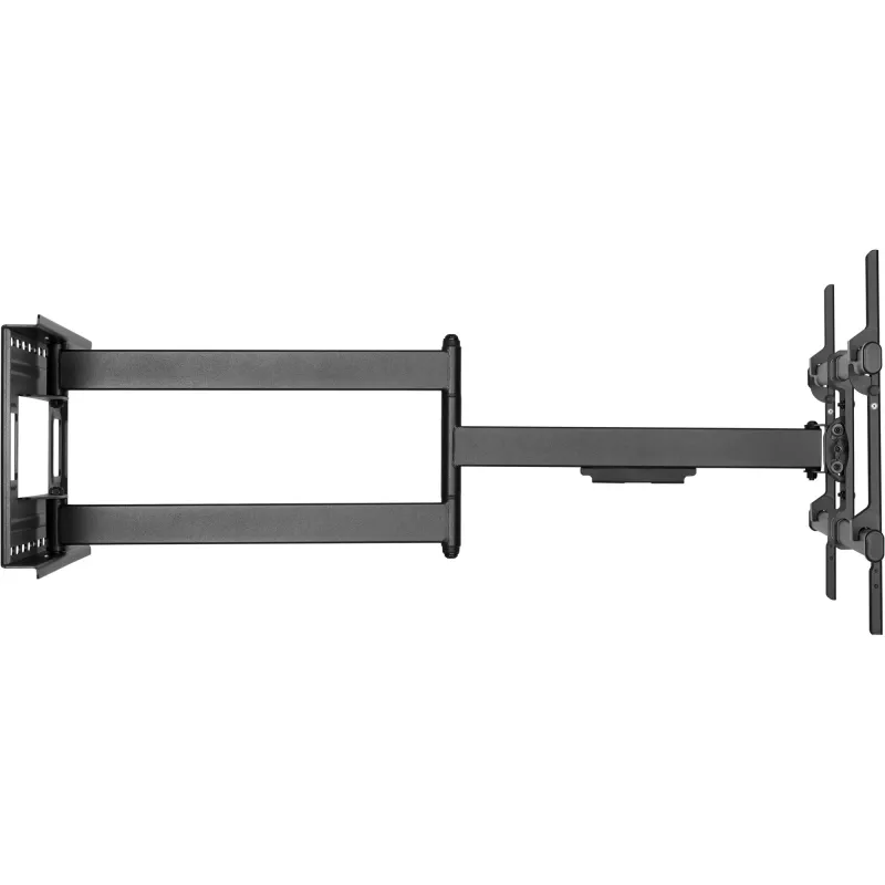 InLine XL-Arm pilnas kustības TV sienas stiprinājums, 43–80 collu plakanā paneļa televizoriem, maks. 50 kg
