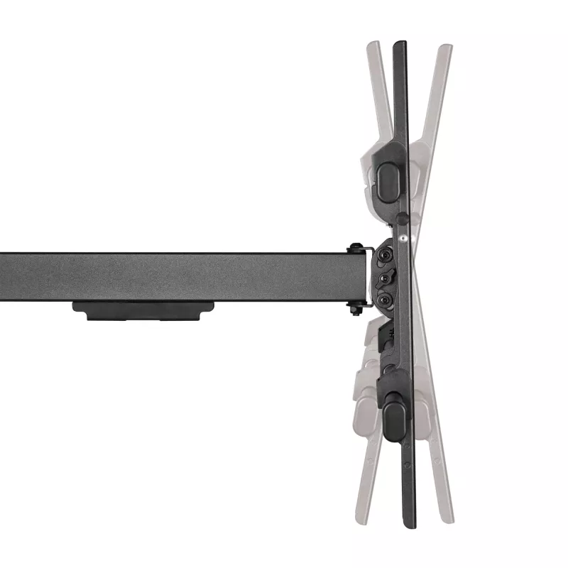 InLine XL-Arm pilnas kustības TV sienas stiprinājums, 43–80 collu plakanā paneļa televizoriem, maks. 50 kg