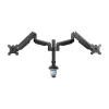 InLine galda stiprinājums ar pacēlāju, diviem monitoriem līdz 82cm (32 collas), 9kg