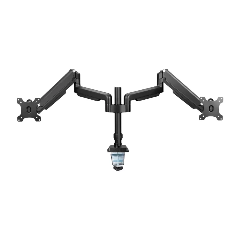 InLine galda stiprinājums ar pacēlāju, diviem monitoriem līdz 82cm (32 collas), 9kg