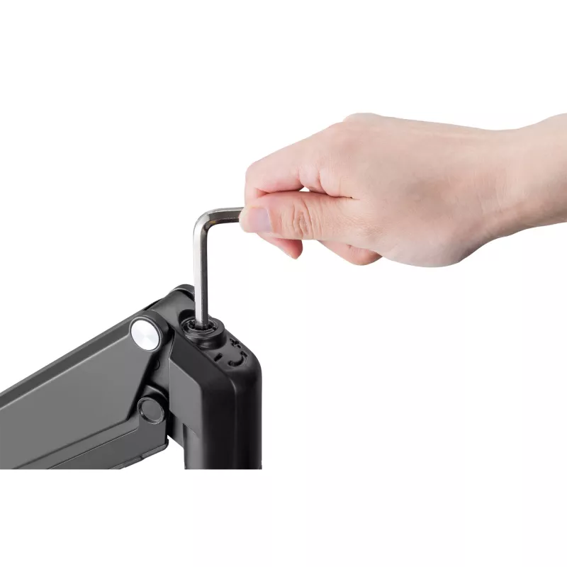 InLine galda stiprinājums ar pacēlāju, diviem monitoriem līdz 82cm (32 collas), 9kg