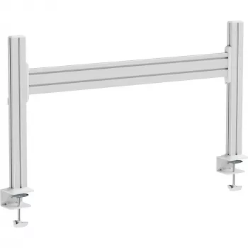 InLine 23181E Slatwall galda stiprinājuma panelis Alumīnijs 1 m ar 2 balstiem 0,43 m