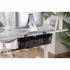 Kabeļu tekne InLine 23199B melns glabāšanas tīkls zem galda 610x240x390mm