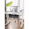 Kabeļu tekne InLine 23199B melns glabāšanas tīkls zem galda 610x240x390mm