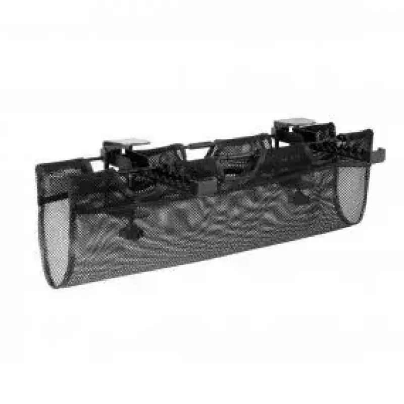 Kabeļu tekne InLine 23199B melns glabāšanas tīkls zem galda 610x240x390mm