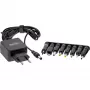 InLine universālais barošanas bloks, 5 V / 15 W, ar 8 maināmiem spraudņiem, Micro-USB, USB-C