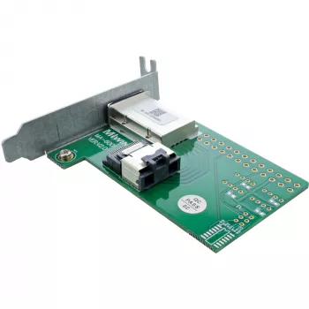 InLine SAS zema profila adaptera kronšteins ārējais SFF-8088 / iekšējais SFF-8087