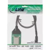 InLine SAS HD zema profila adaptera kronšteins ārējais SFF-8088 / iekšējais SFF-8643 0,75 m