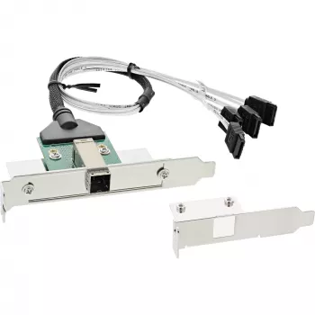 SATA saskarnes karte InLine SFF-8644 4x SATA