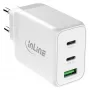 InLine mobilo ierīču lādētājs 31506E — Iekštelpu maiņstrāvas universālais ātrais lādētājs, 100–240V ieeja, līdz 20V/5A izeja, 1x USB-A, 2x USB-C, balts