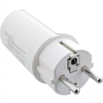 InLine USB PD barošanas bloks, GaN lādētājs, 3 porti, Dual USB-C + USB-A, 65W, balts