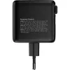 InLine USB barošanas bloks, 70 W, GaN, USB-C PD + USB-A QC, kabelis 60 cm, melns