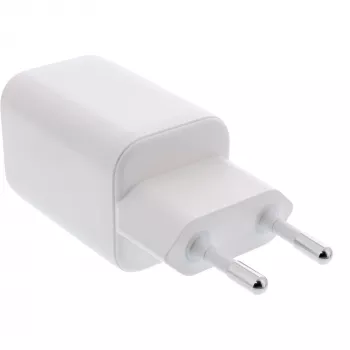 InLine USB barošanas avots, lādētājs USB-A + USB-C, 33W, PD + QC, balts