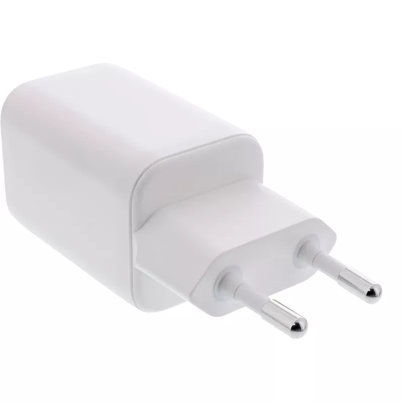 InLine USB barošanas avots, lādētājs USB-A + USB-C, 33W, PD + QC, balts