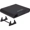 InLine USB barošanas bloks, GaN lādētājs, 4 portu, 2x USB-C + 2x USB-A, 120 W, balts