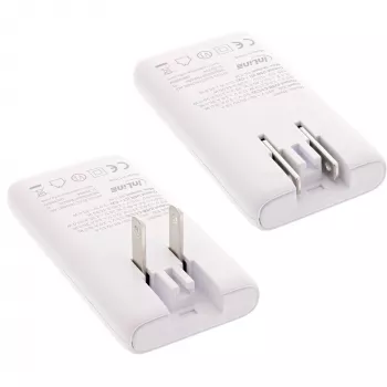 USB barošanas adapteris InLine 31519C Dual USB-C 65W - divi USB-C porti, 65 W kopējā izejas jauda