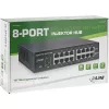 InLine PoE+ Gigabit tīkls Injector Hub 8 Port (8x PoE+), 1Gb/s, 19 collas 1U