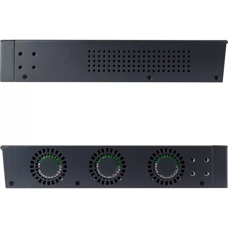 InLine PoE+ Gigabit tīkla komutators 24 porti, 1 Gb/s, 2xSFP, 19 collu 1U (iekļauti stiprinājumi)